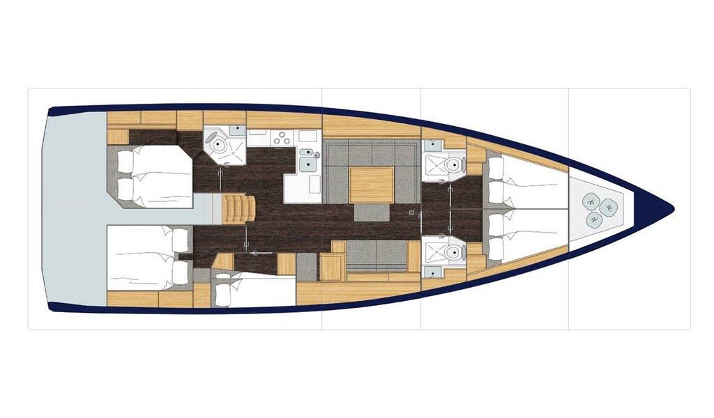 Bavaria C50 Big Blue