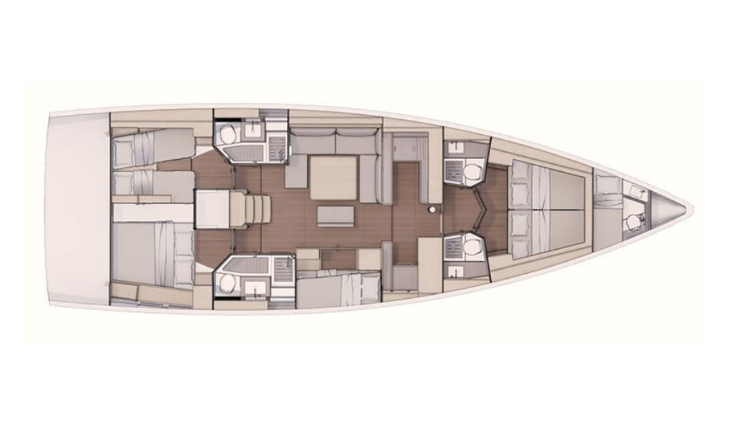 Dufour 530 Blue Therapy