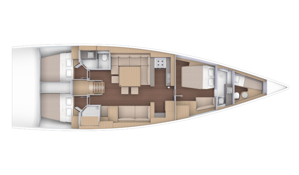 Dufour Exclusive 56 Kabuki - OW