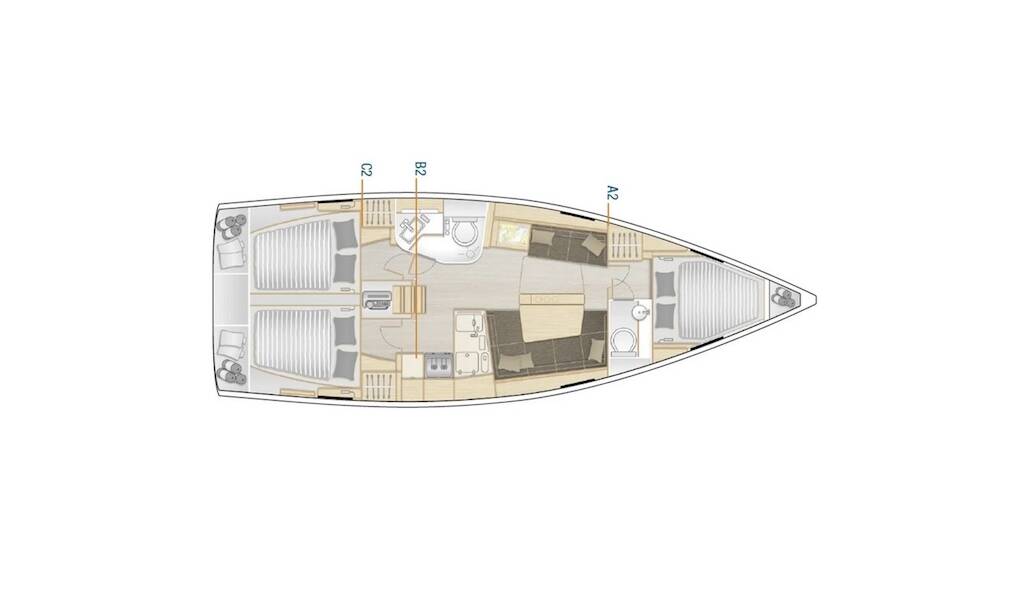 Hanse 388 Chablis