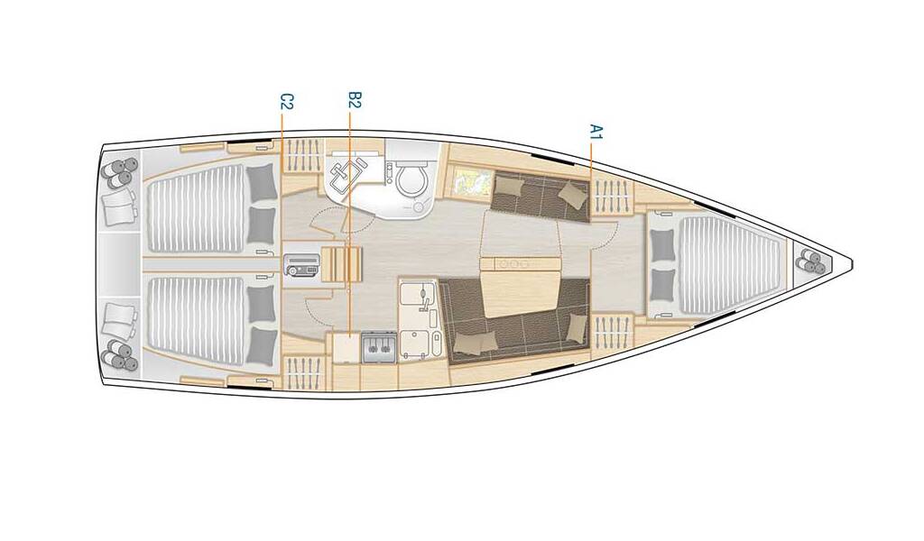 Hanse 388 Whisper