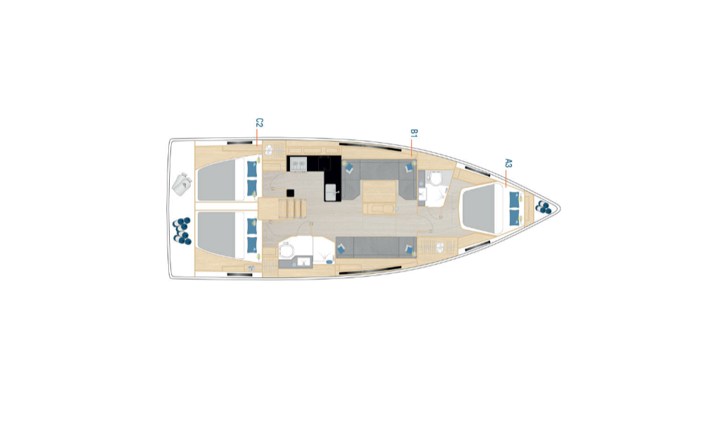 Hanse 410 Bela