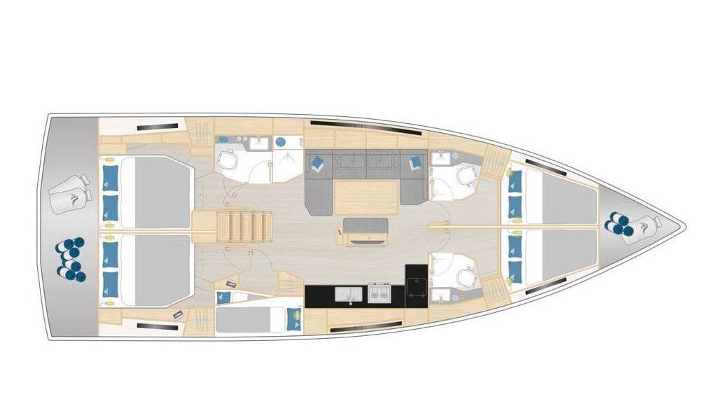 Hanse 460 Riesling