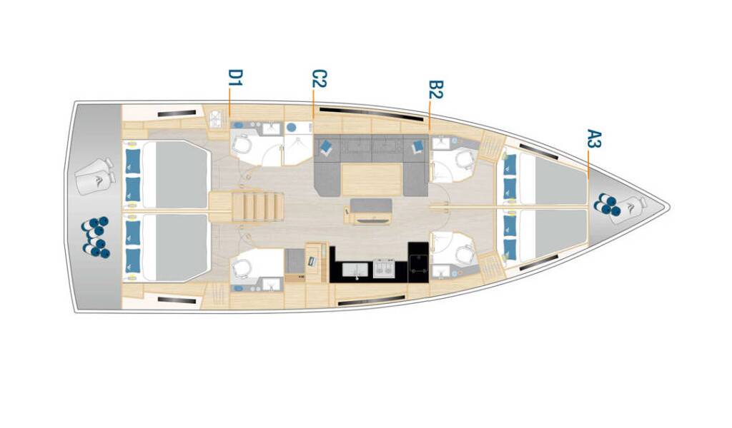 Hanse 460 Atmosphere