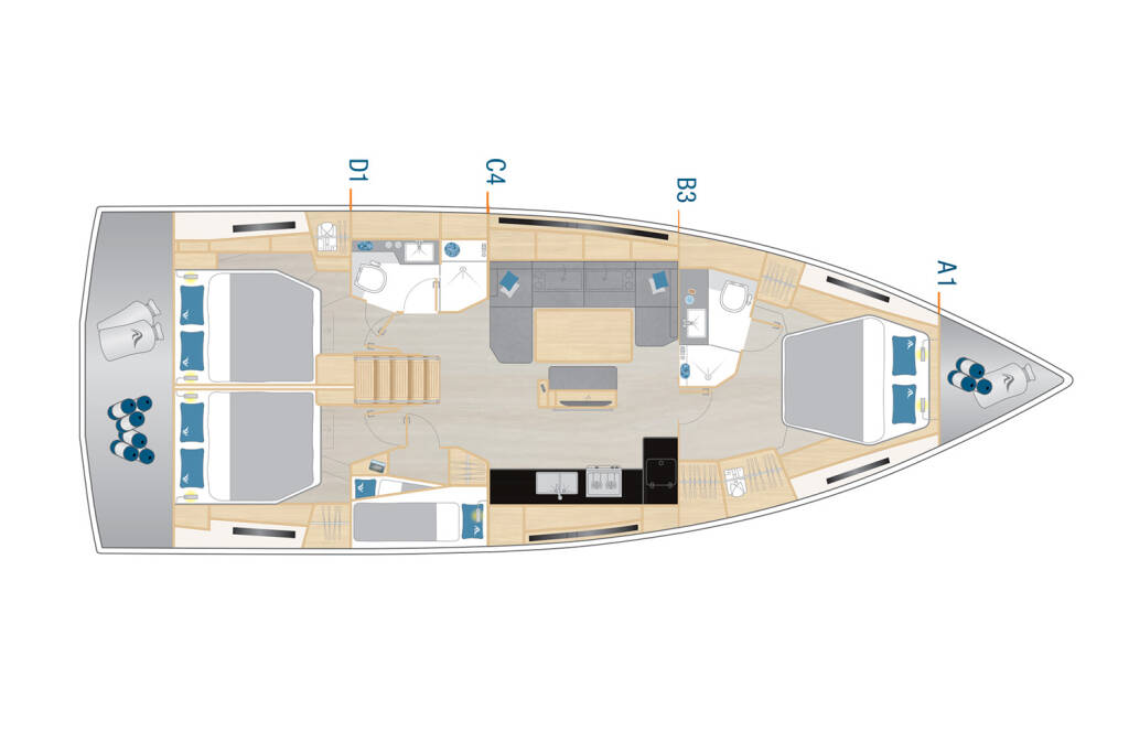 Hanse 460 Stargirl - OW