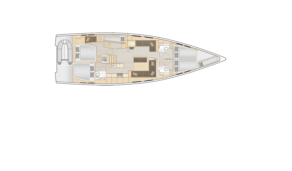 Hanse 548 Moje
