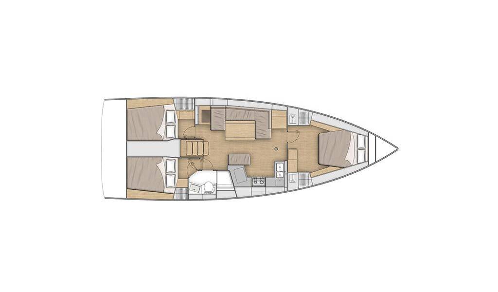 Oceanis 40.1 Aurora Lane
