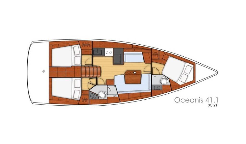 Oceanis 41.1 Dalmatinka