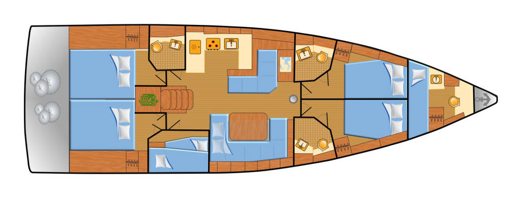 Oceanis 51.1 Aquaris
