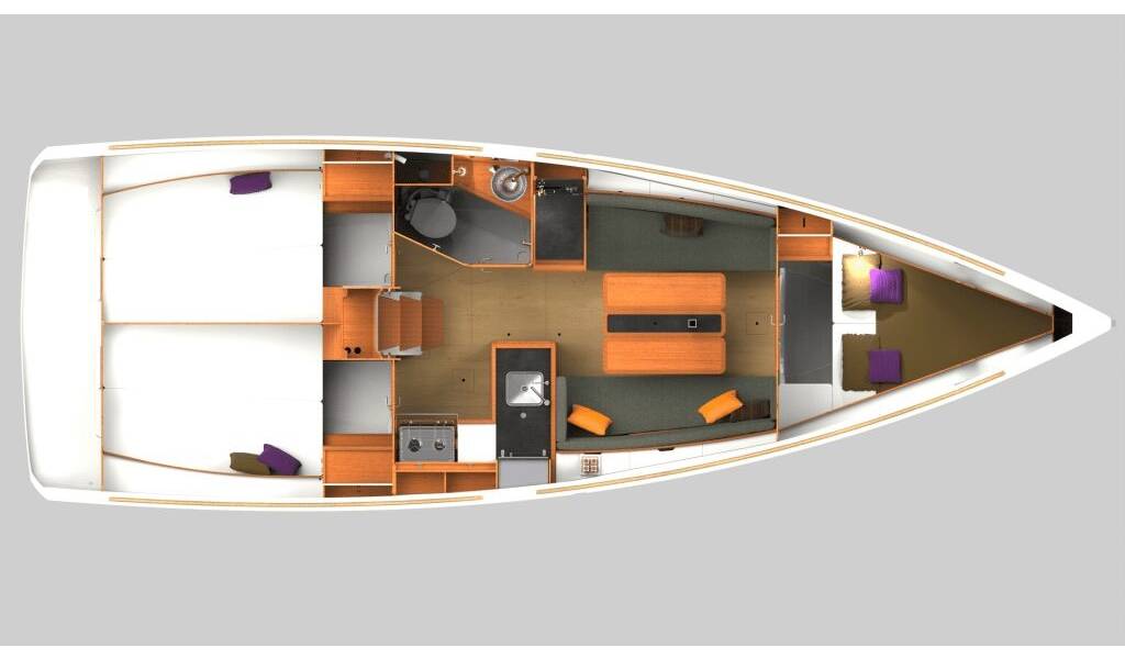 Sun Odyssey 349 Minx