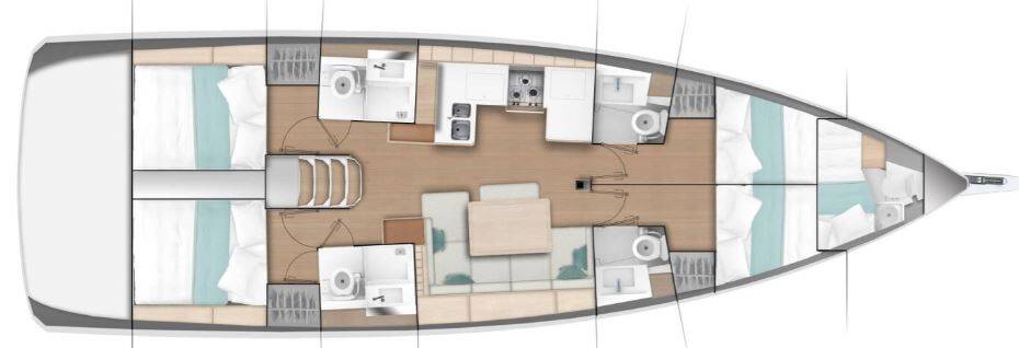Sun Odyssey 490 Electra