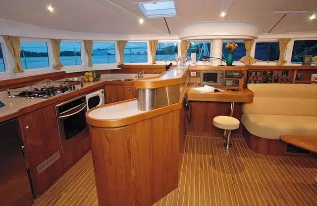 Galley And Saloon