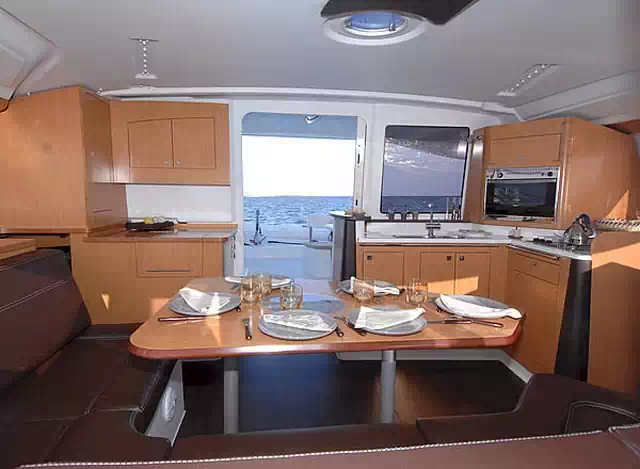 Fountaine Pajot Lipari 41 Galley And Saloon